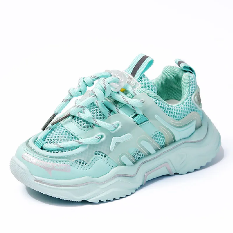 

Hot Sale Kids Sports Shoes Fashion Sneakers Children Casual Shoes, Blue/orange