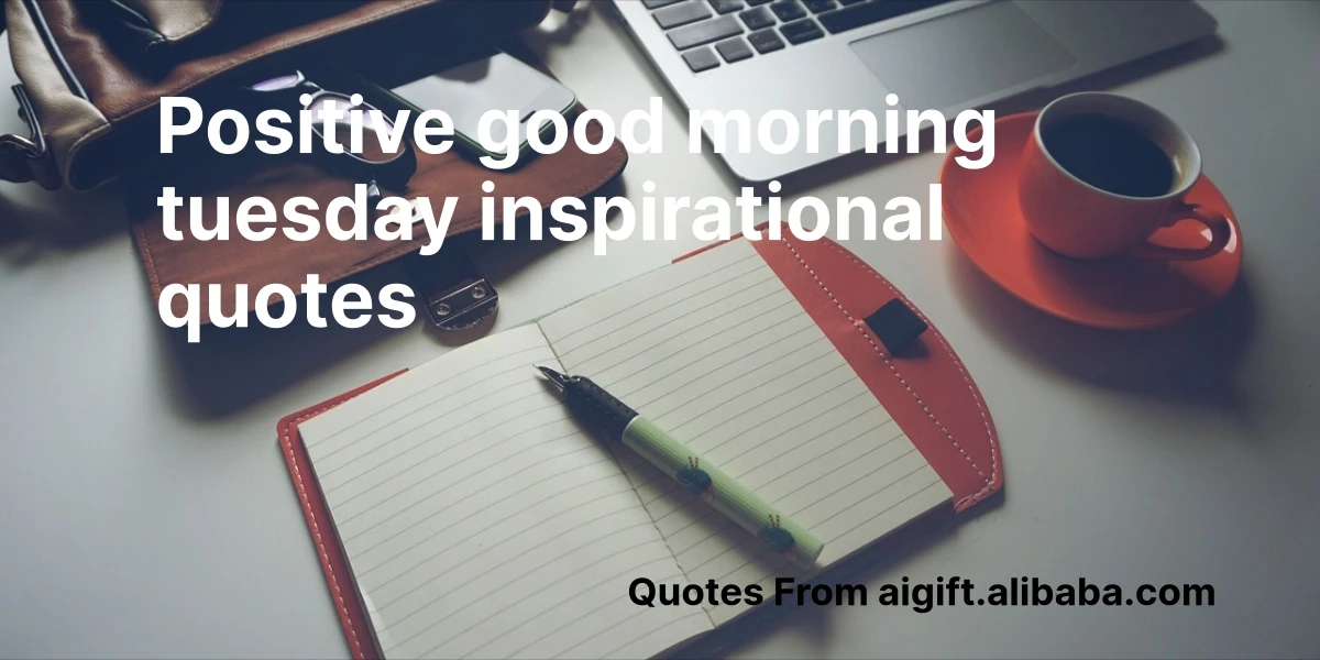 positive good morning tuesday inspirational quotes