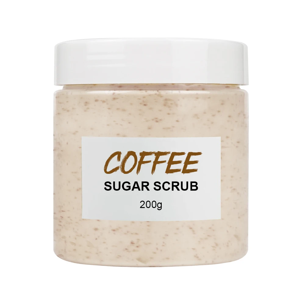 

Vegan Coffee Creamy Exfoliating Face And Body Scrub Private Label Face Scrub Whitening Exforlating