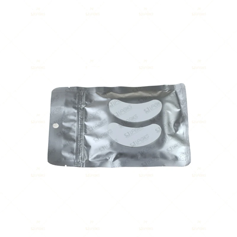 

2 Pair Eye Pad Eyelash Extension Korea Eye Patches, Yellow/blue/sliver