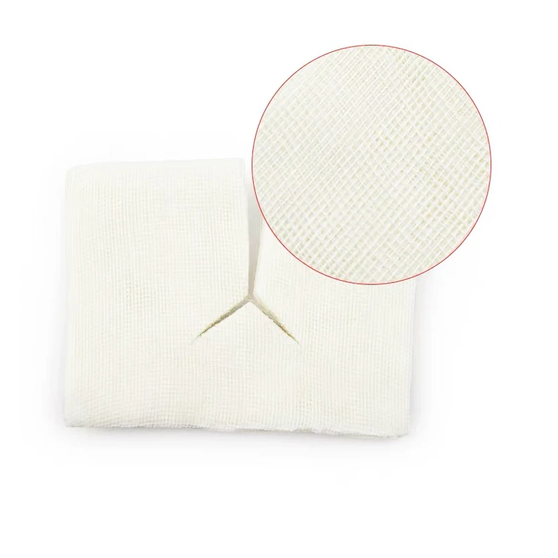 
Manufacturer gauze swab gauze pad Y type Gauze swab for Air pressure patients 
