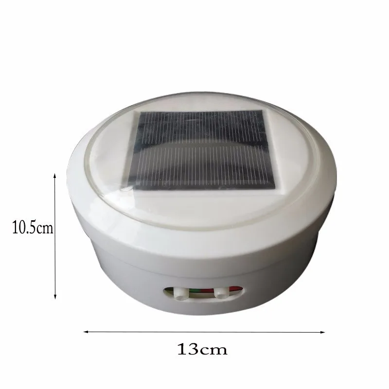 

Solar Automatic Watering Device Smart Irrigation Timer Water Pump Garden Plant Self Drip Irrigation Solar Energy Charging Timer, Blue