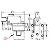 JPCI Type ZP home appliances pumps and blowers in spas and swimming pools, sink used Snap action contact air switch