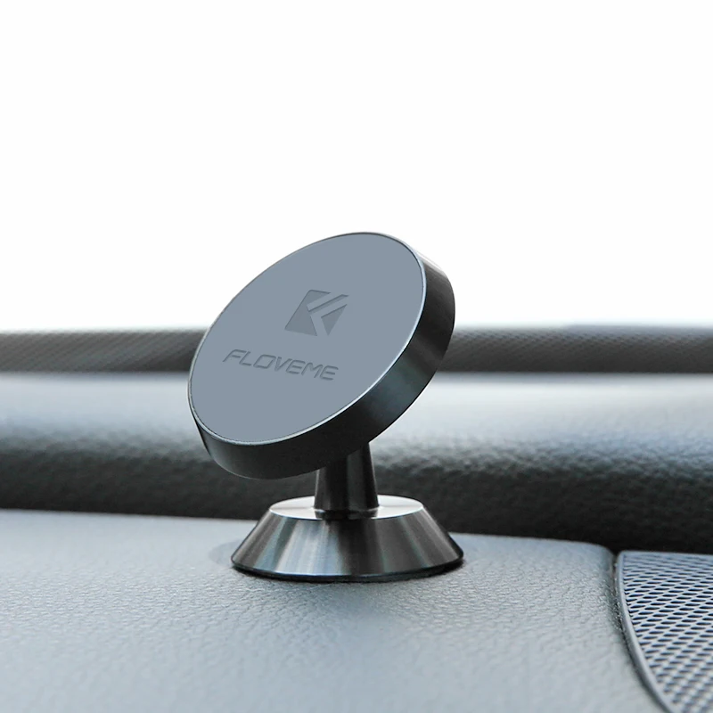 

Free Shipping FLOVEME 360 Rotation Mobile Car Holder Magnetic Car Phone Mount Dashboard Holder