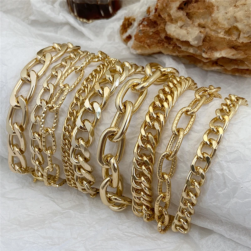 

Fashion Lock Love Pendant Bracelet Alloy Geometric Pearl Gold Bracelet for Women Temperament Jewelry Accessories Gift