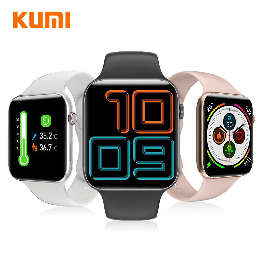 

Xiomi KUMI KU1 Body Temperature Smart Watch Sport Heart Rate Sleep Monitor IP67 Waterproof Global Applicable KUMI KU 1