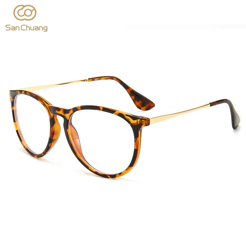 Free shipping fashionable large frame glasses blue light proof unisex eyeglasses