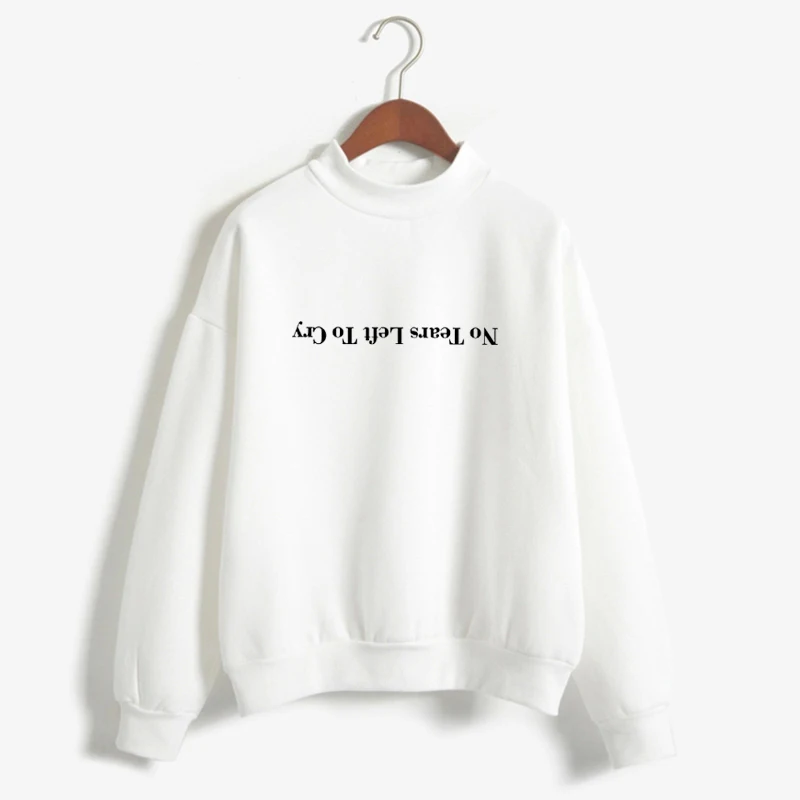 

Sweatshirt No Tears Left To Cry Hoodie Women Print God Is A Woman Warm Tops Ariana Grande Sweatshirt