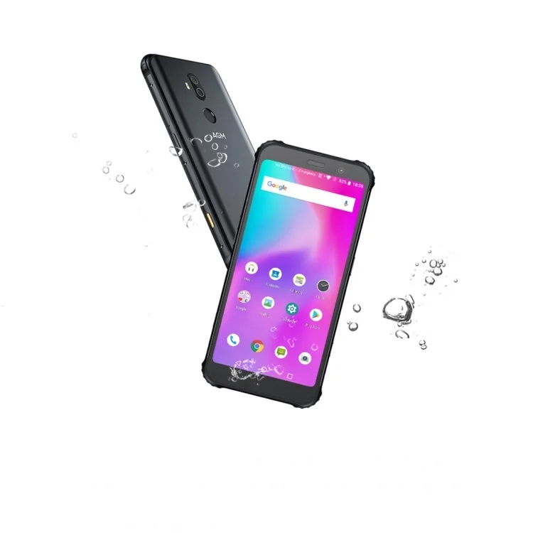 

Wholesale AGM X3 Rugged Phone 6/64GB 5.99'' Wireless Charging Noise Reduction Android 8.1Celular 4G Smartphone