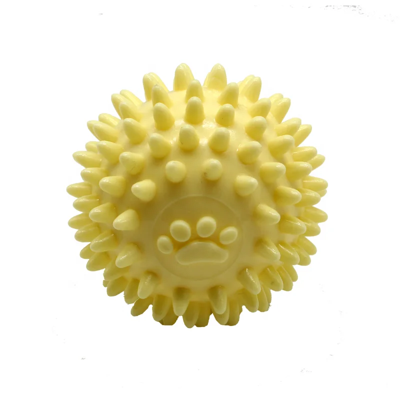 

Good Quality Durable Indestructible Rubber Squeaky Stick Chew Dog Toy, Yellow