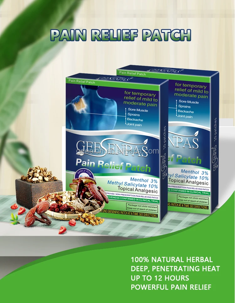 Новый продукт, обезболивающий тепловой пластырь, забота о здоровье, антиобезболивающие клейкие пластыри