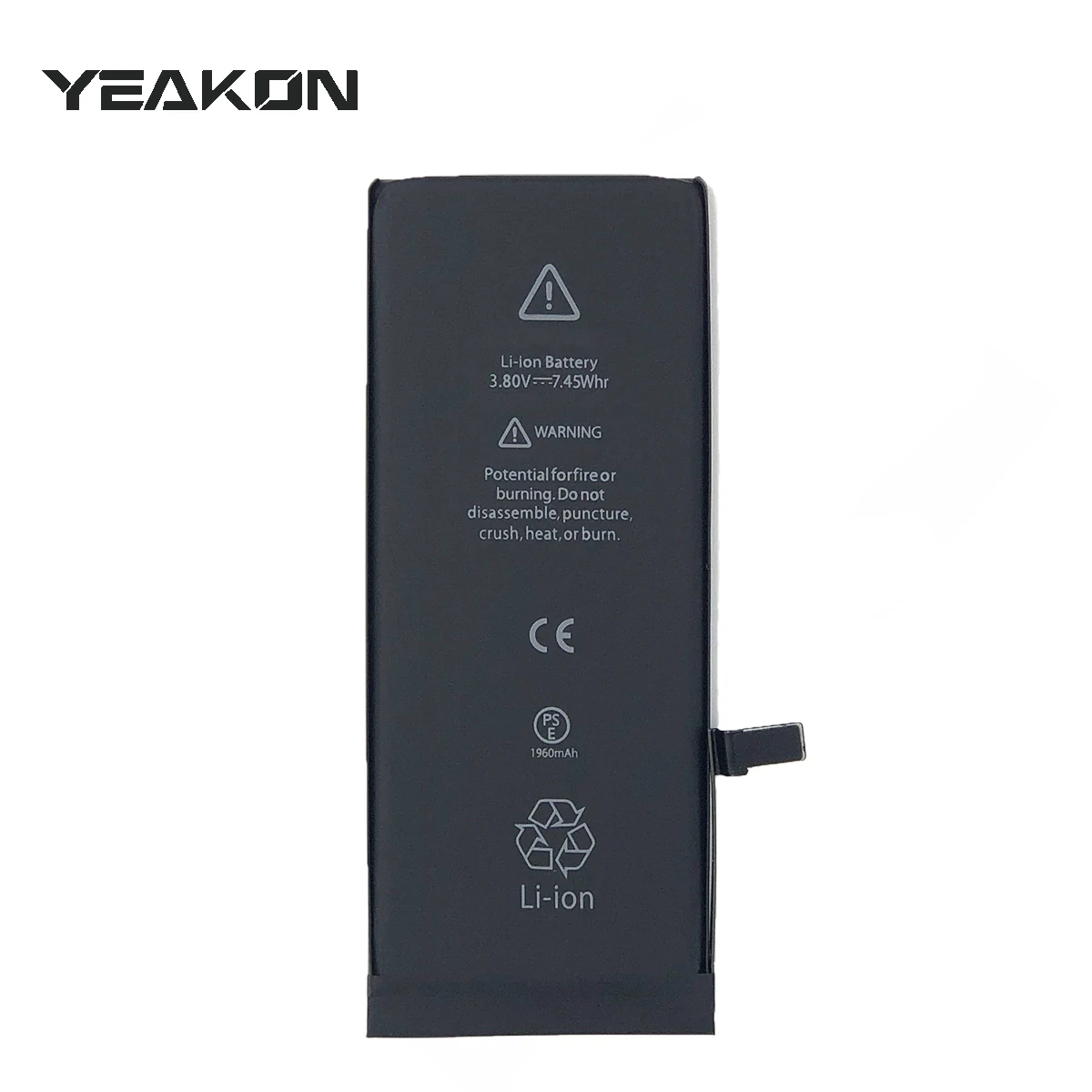 

YEAKON 7 7G Battery Batteries Replacement For iPhone 5 5S 5C SE 6 6S 6P 6SP 7G 7P 8G 8P X XS MAX XR 11 Pro MAX 12 Pro MAX