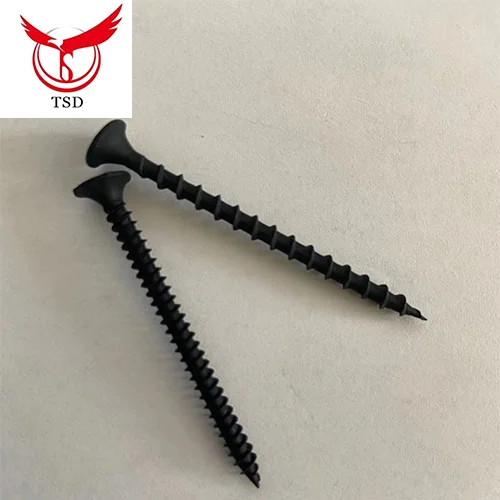 
Stainless Steel Black Cross Recessed CSK Head Drywall Screws 