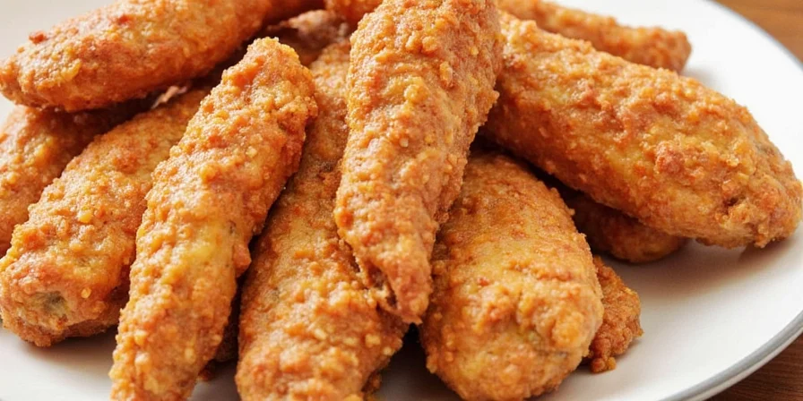 Collage of different spice combinations for Nashville Hot Tenders