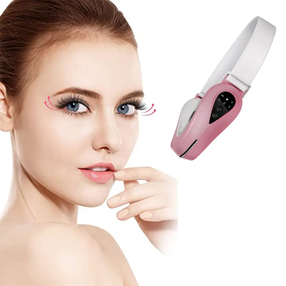 

EMS V Line Shape Electric Face Skin Lift Slimmer Machine Massager Facial Slimming Lifting Tightening Remove Double Chin Device