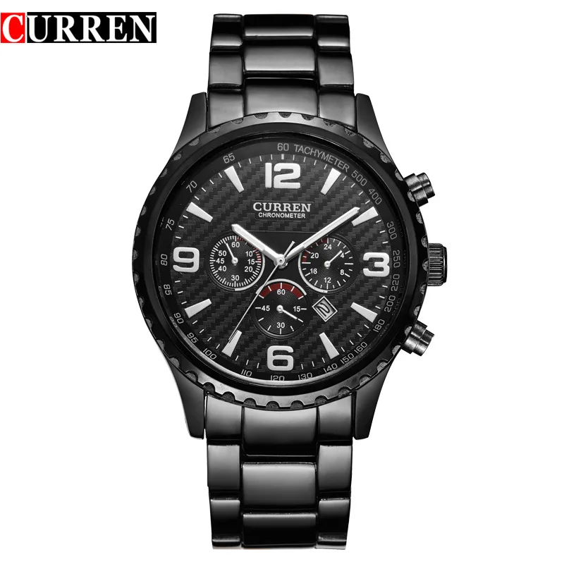 

Stainless Steel Belt With Original Curren Tags CURREN 8056 Men Business Quartz Watch Male Fashion Wrist Watch Relogio Masculino
