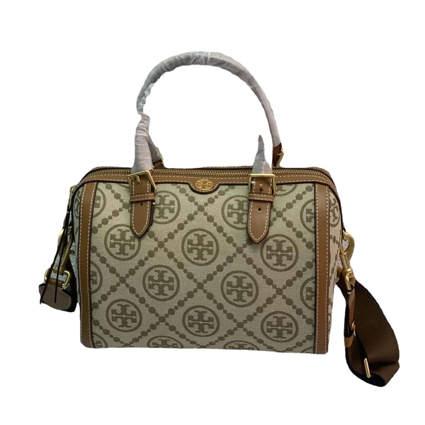 

Mini Jacquard Wine Bucket Bag Shoulder Crossbody Portable Canvas Boston Presbyopic Bucket Bag