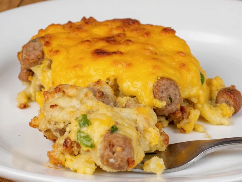 Sausage and Egg Casserole Without Bread: Easy Recipe