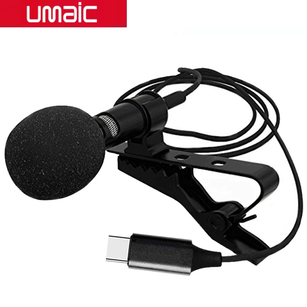Design moderno Mobile Professionale Intervista Microfono Microfono di Registrazione Dal Vivo TIPO di Microfono C Lavalier Microfono - ANKUX Tech Co., Ltd