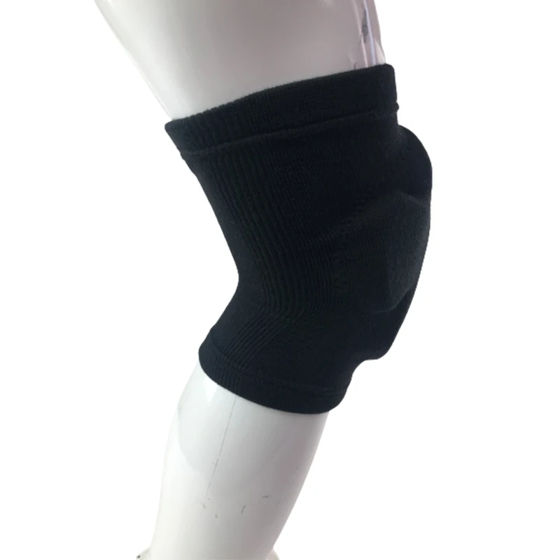 

Nylon Elastic Sports Knee Pads Running Fitness Knee Protector, Black/blue