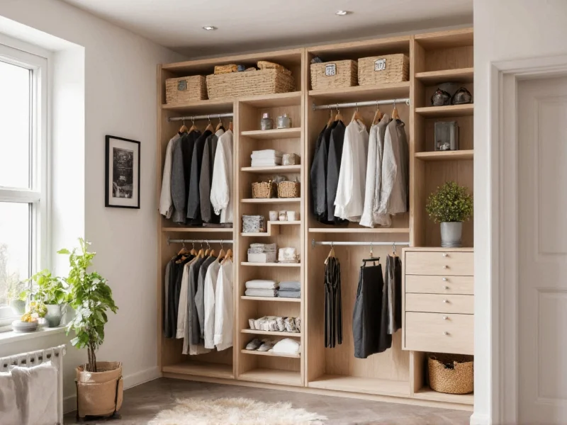 diy walk in closet