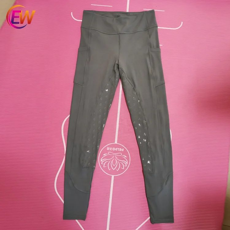 

EW Instock RTS Silicone Grip Full Seat Horse Riding Jodphurs Leggings, Customized color