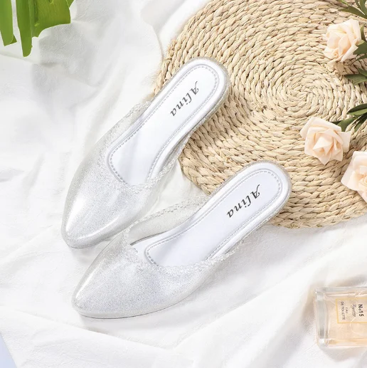 

Wholesale custom summer plastic jelly shoes women, Black blue
