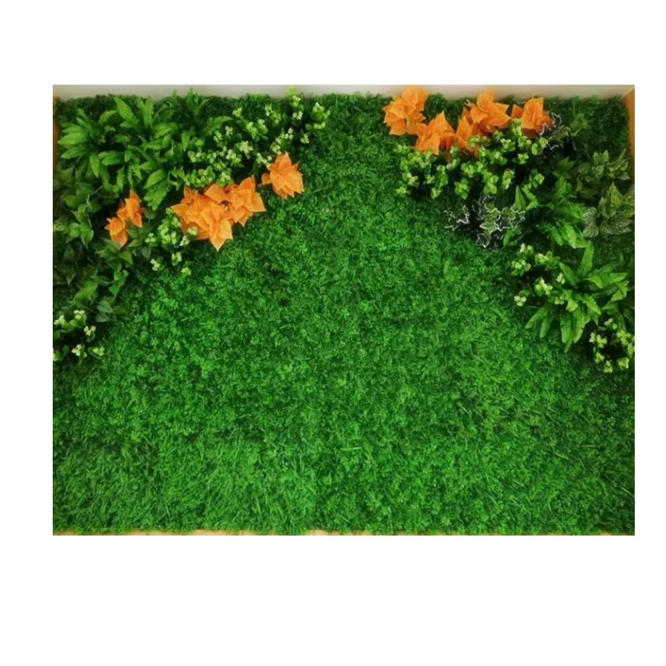 

boxwood hedge artificial green plant wall landscape decorative topiary