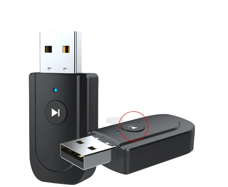 

5.0 Bluetooth Audio Receiver Transmitter Mini Stereo Bluetooth AUX USB 3.5mm Jack for PC Headphone Car Kit Wireless Adapter