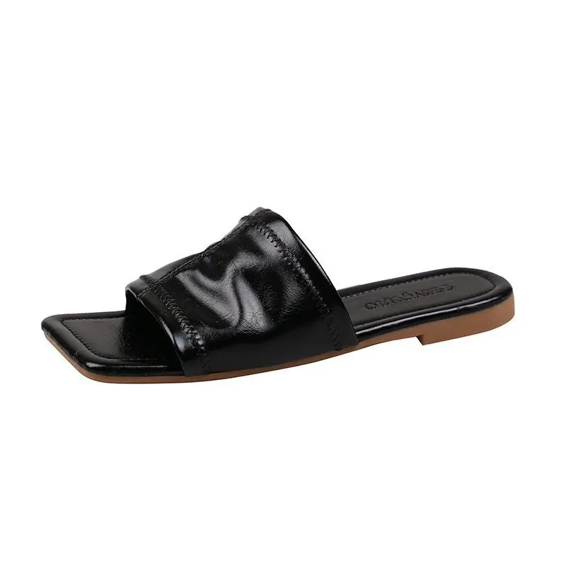

Wholesale Hot Selling Summer Ladies Slippers Flat Sandals Latest Women Shoes