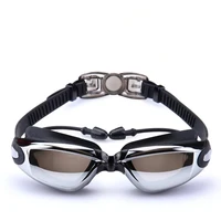 

Electroplating UV Waterproof Anti fog Swimwear Eyewear Swim Diving Water Glasses Adjustable Swimming Goggles Women Men