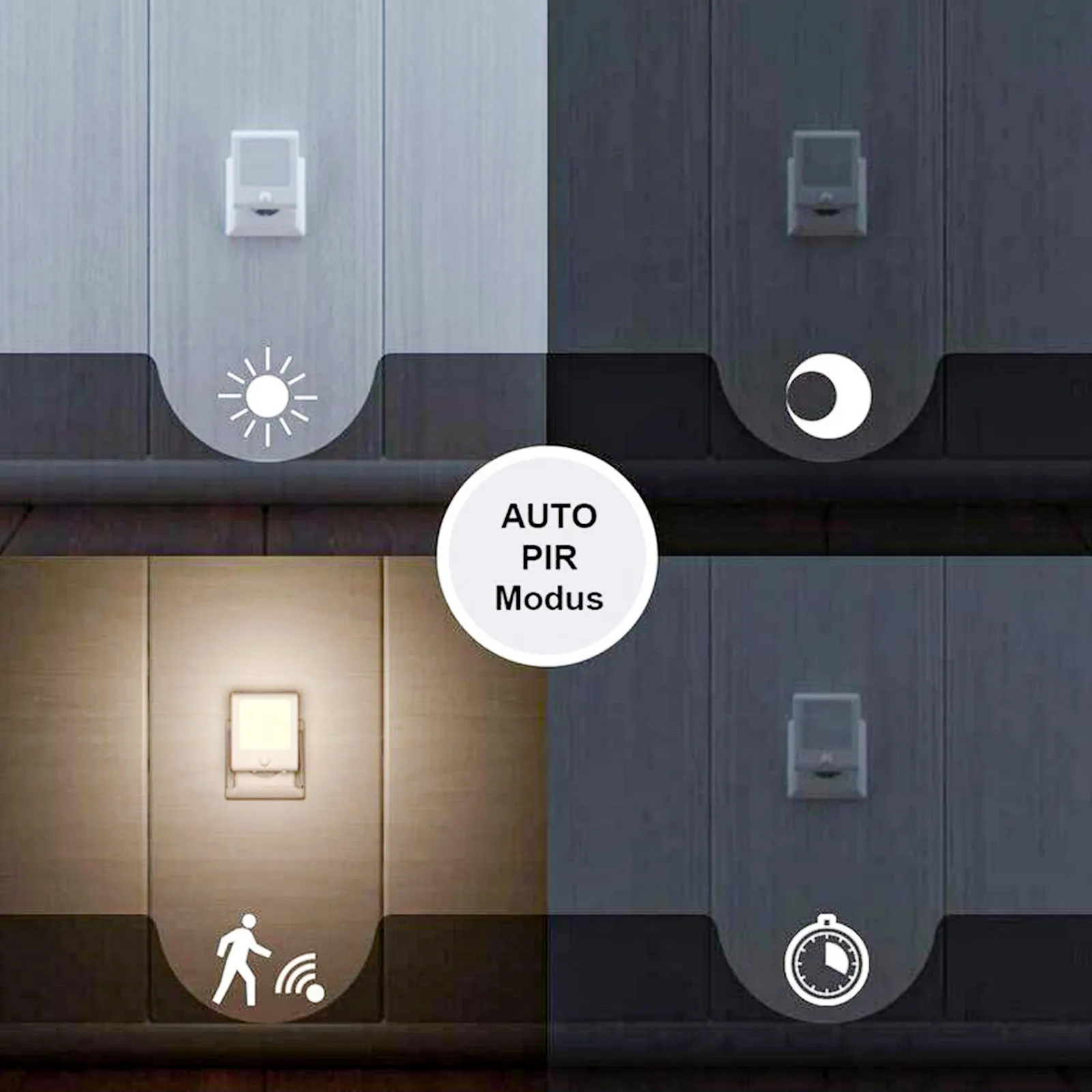 product acrylic wireless motion induction dusk to dawn plug in wall base baby room led night light-49