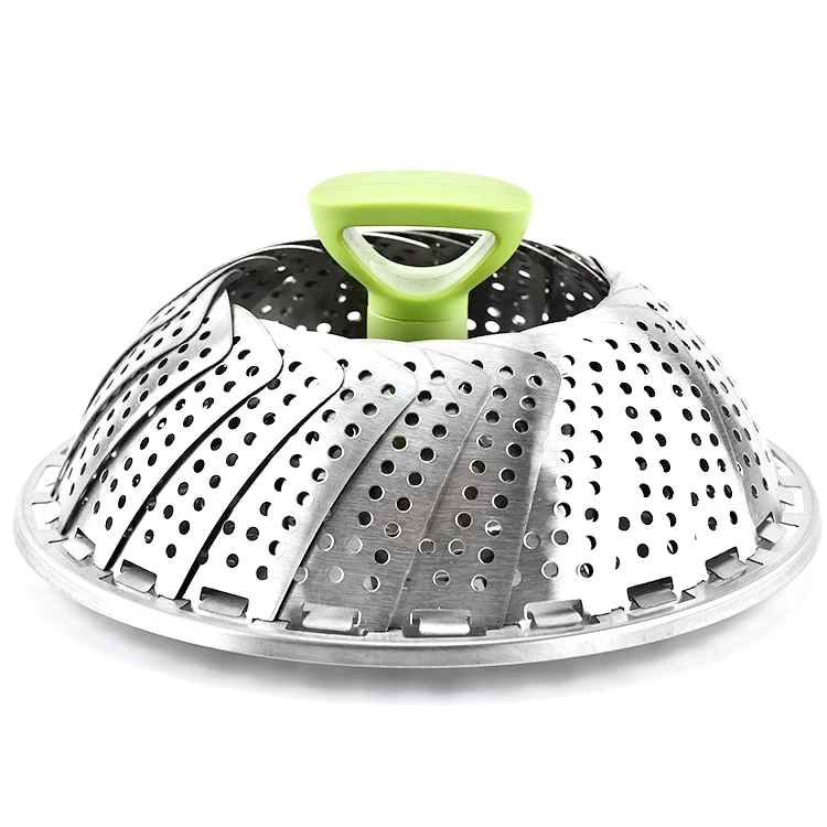 

100% Stainless Steel Vegetable Steamer Basket Food