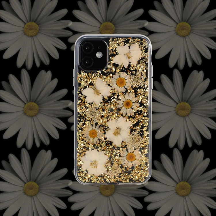 

Real Flower For Iphone Xs Max Combo Cases Wholesale price pressed real dried flower phone case for iphone 11 SE epoxy phone case, Luxury color or customizable