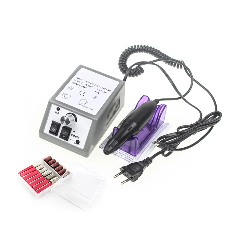

Electric Nail Drill Machine Set for Manicure Pedicure Pen Nail Drill Sanding File Bit Nail Art Gel Polish Remover Milling Cutter