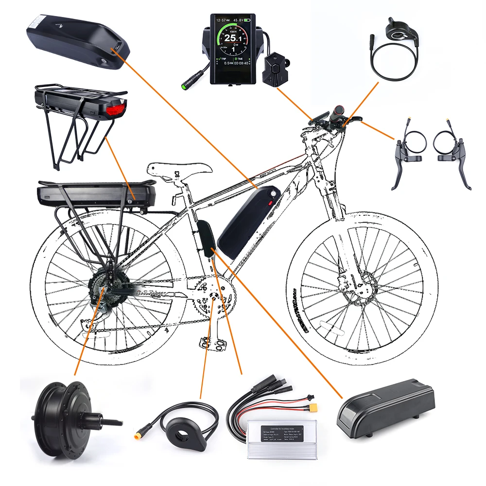 

Good quality electric bike conversion kits 500 1000 electric motor kit for bicycle