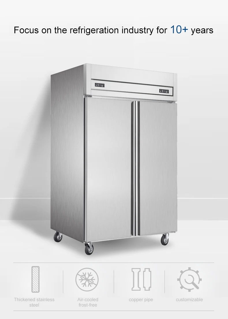 Australia Food Service 1000l Commercial Upright Vegetable Refrigerator