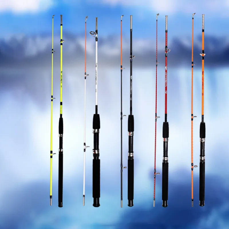 

Jetshark 1.35m 1.5m 1.65m 1.8m 2.1m 2.4m 2.7m Glass fiber Spinning Shrimp Fishing Rod