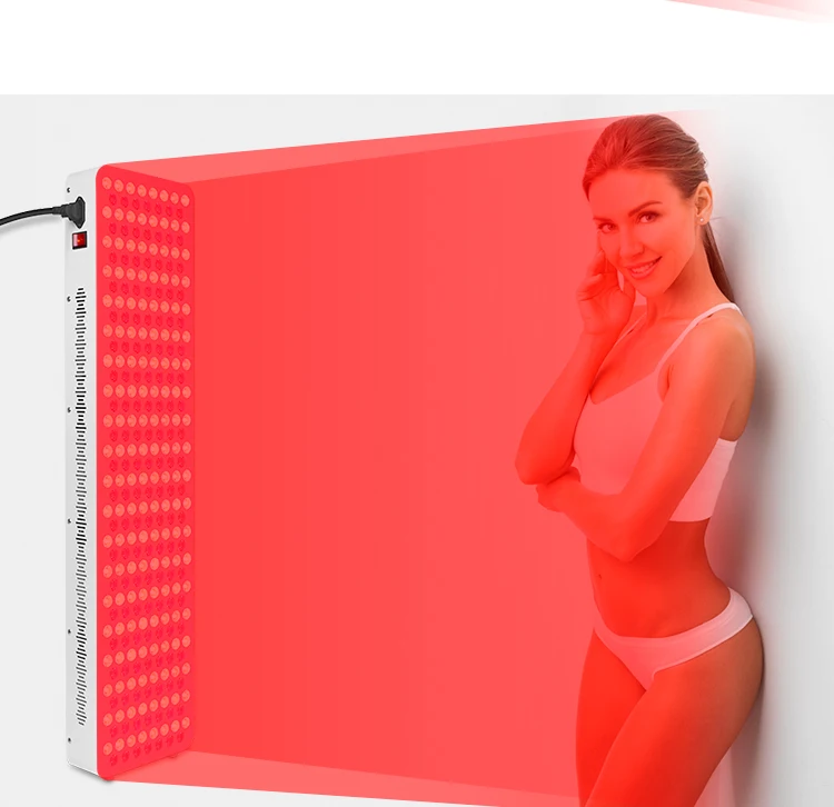 

Body coverage medical red therapy infrared light 660nm 850nm 1500W led red light skin therapy collagen bed for anti-aging