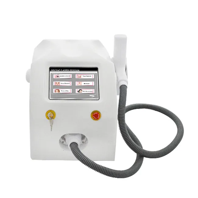 

CE Portable q switched nd yag laser 1064 532nm laser tattoo removal / 1320nm carbon laser peel machine / carbon peeling