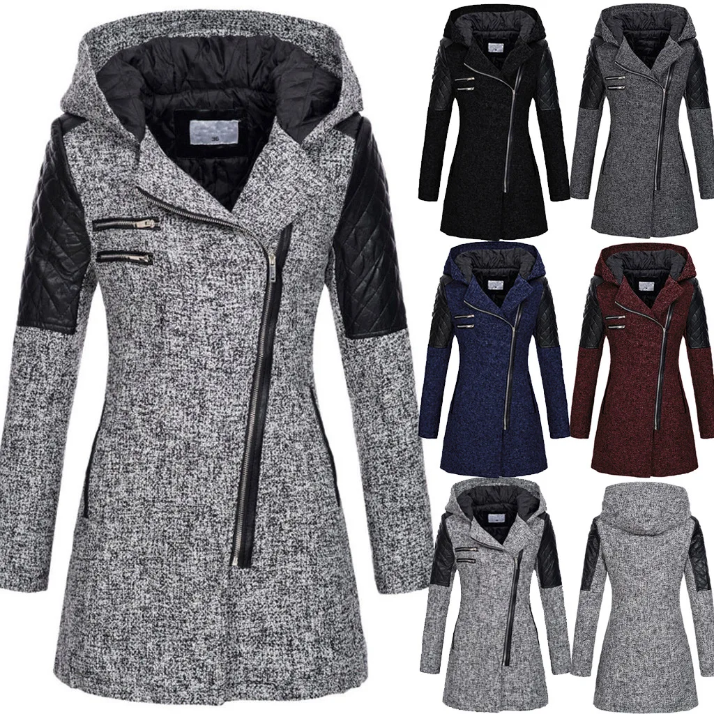 

10% Off Winter High Quality Coat Women Warm Slim Jacket Thick Overcoat Outwear Zipper Coat For Women