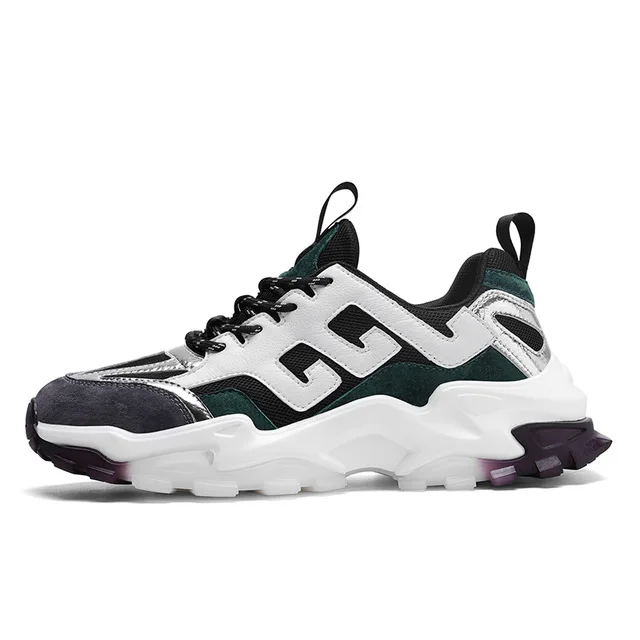 

Dropshipping Men Casual Shoes Breathable Fashion Trends Men's Chunky Sneakers Slip Resistant Comfortable Leisure Footwear