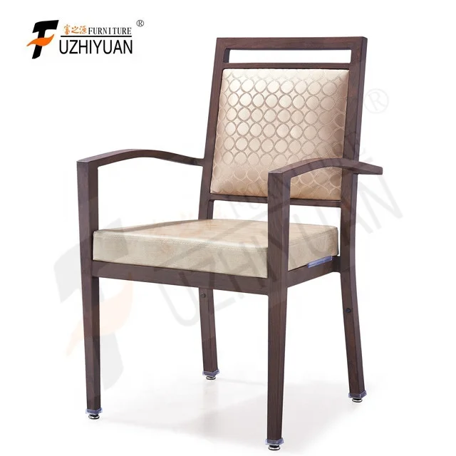 

Hotel Furniture Hotel Chair Commercial Furniture Modern Metal Aluminum, Wood grain