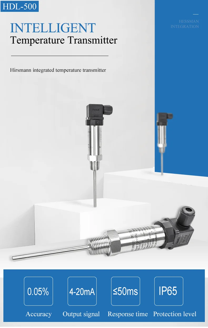 Analog 010v Output Thermal Resistance Water Pipe Temperature Sensor