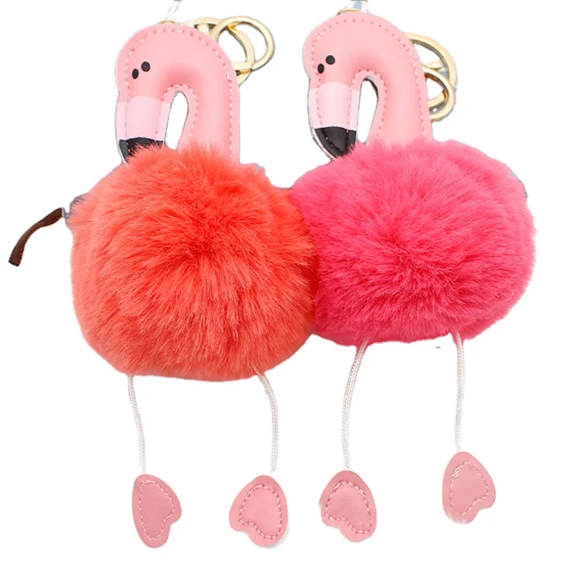 

2020 China High Quality Fashion Creative Fur Pom Pom Keychain Souvenir Gift Girls Key Chains, As the pictures