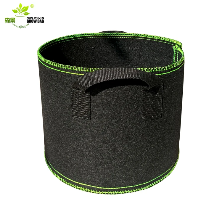 
Widely Used 150 Gallon Fabric Pots Biodegradable Vegetable Garden Black Seedling Grow Bags 