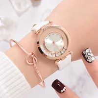 

2019 Women's Watch Modern Fashion Quartz Wristwatch Student Leather Ladies Bracelet Luxury Dress Watch Casual Relogio Femenino