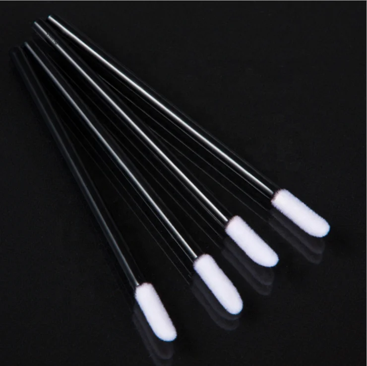 

Microblading Accessories Pigment Brushes Economic Practical Permanent Makeup Brushes For Eyebrow Lips, White black