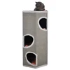 Wholesale good quality grey cat case sisal carpet cat scratcher box cat tree condo