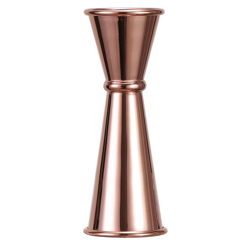 

Bar Tools Custom Stainless Steel Japanese Style Double Side 30 60ml Copper Gold Cocktail Bar Jigger, Stainless steel/cooper/black/gold